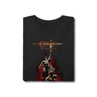 Nome do produto Camiseta Conan o Bárbaro - Arnold Schwarzenegger Retro Movie 
