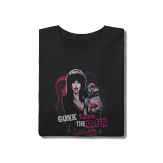 Nome do produto Camiseta Elvira Mistress of the Dark - Gonk Save the Queen 