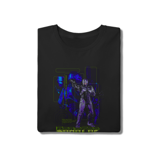 Nome do produto Camiseta RoboCop Detroit Police - Sci-Fi 80s Movie 