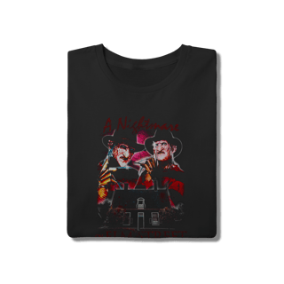 Nome do produto Camiseta Freddy Krueger A Hora do Pesadelo– A Nightmare on Elm Street Horror Art