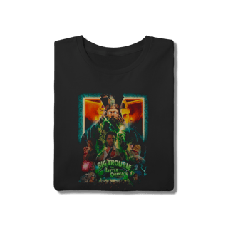 Nome do produto Camiseta Os Aventureiros no Bairro Proibido (Big Trouble in Little China) – Estampa Cult John Carpenter