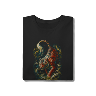 Nome do produto Camiseta Tiger Strike - Great Wave & Predator 