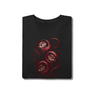 Nome do produto Camiseta Daruma Trio - Luck & Fortune Rope 