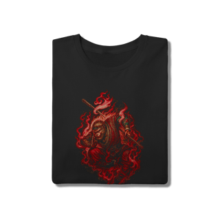 Nome do produto Camiseta Algodão Premium - Sun Wukong Rei Macaco Flamejante 