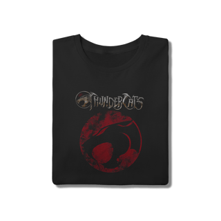 Nome do produto Camiseta ThunderCats Logo Envelhecido Preta Algodão