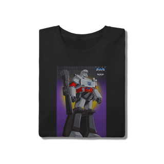 Nome do produto Camiseta Megatron Transformers Preta 100% Algodão Retrô