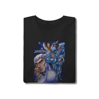 Nome do produto Camiseta SilverHawks Desenho Antigo Preta Algodão Tradicional