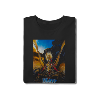Nome do produto Camiseta Heavy Metal Filme 1981 Taarna Preta Algodão