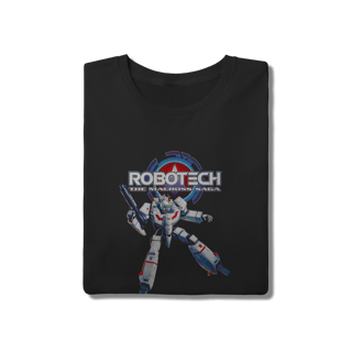 Nome do produto Camiseta Robotech The Macross Saga Preta 100% Algodão