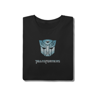 Nome do produto Camiseta Transformers Logo Autobot Preta 100% Algodão