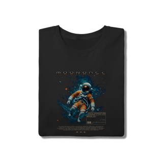 Nome do produto Camiseta Moonbase Astronaut - Streetwear Algodão Preto