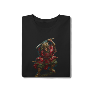 Nome do produto Camiseta Preta Guerreiro Samurai!