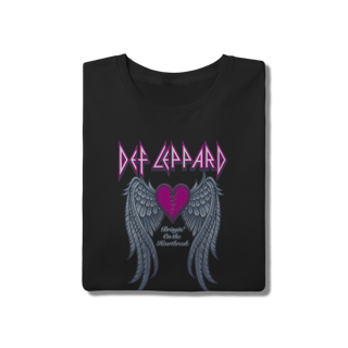 Nome do produto Camiseta Preta Def Leppard!