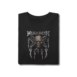 Nome do produto Camiseta Megadeth Vic Rattlehead - Thrash Metal Legend