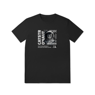 Nome do produto Camiseta Preta Gato Astronauta!
