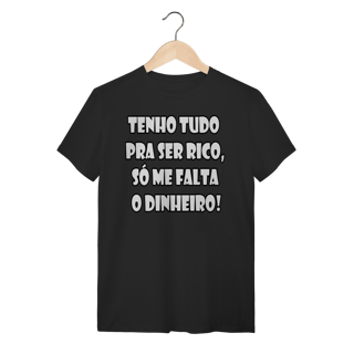 Nome do produto Camiseta de Rico!