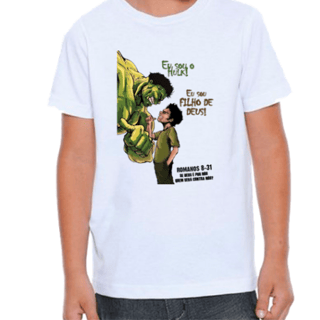 Nome do produto Camisa Cristã infantil