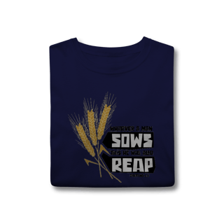 Nome do produto Camisa Cristã Lei da Semeadura 