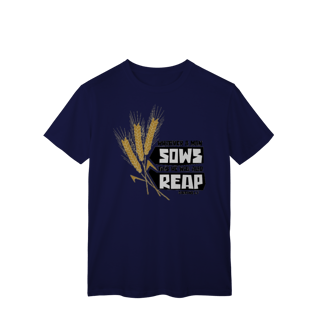 Nome do produto Camisa Cristã Lei da Semeadura 