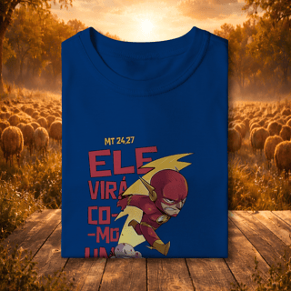 Nome do produto Camisa - Cristão Infantil Flash