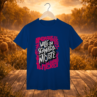 Nome do produto Camisa - Cristã- Não temerei mal algum