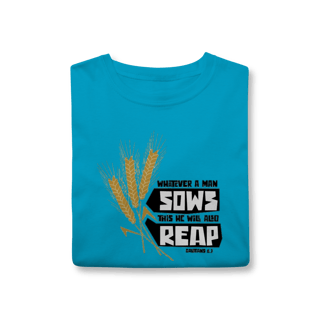 Nome do produto Camisa Cristã Lei da Semeadura 