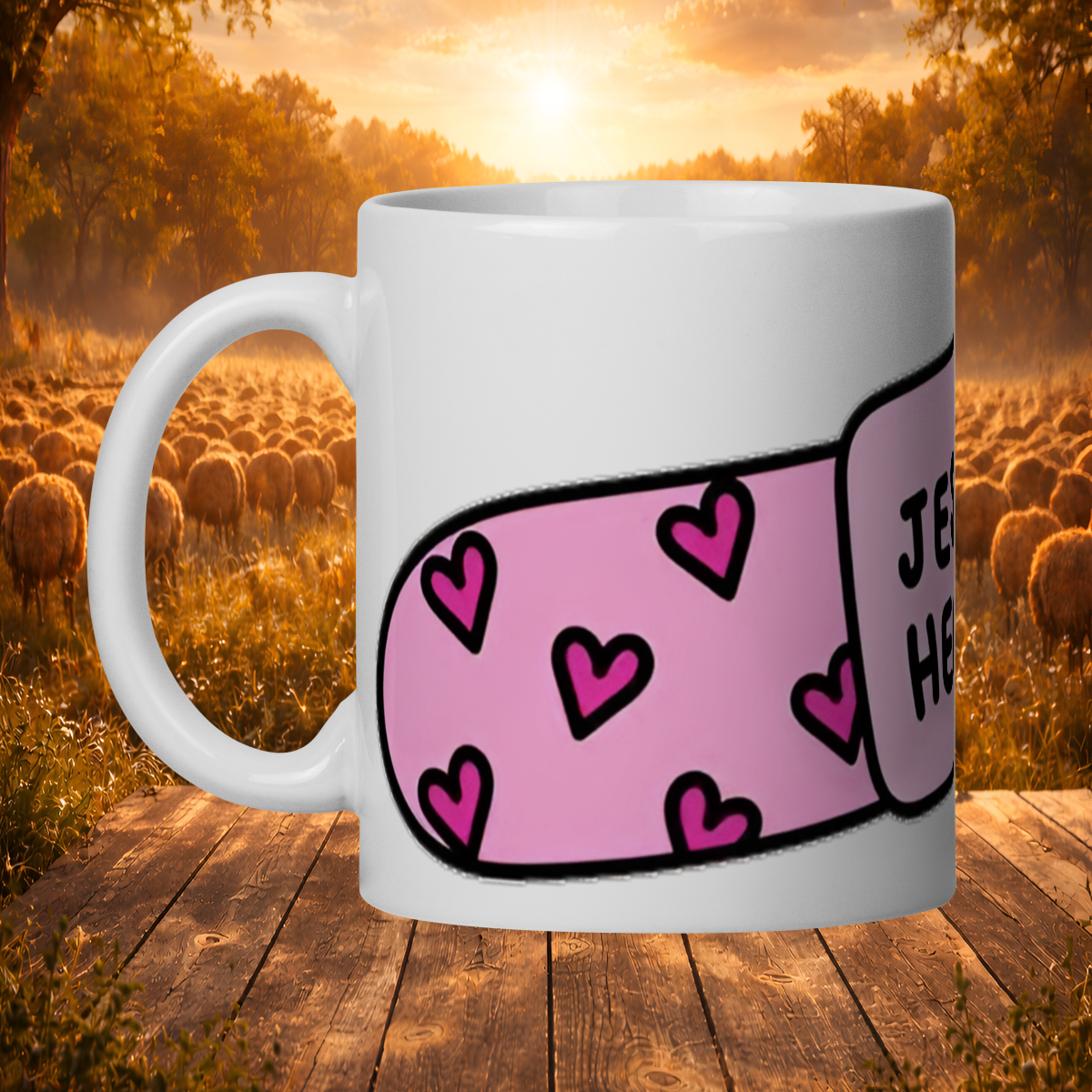 Nome do produto: Caneca Arte feminina