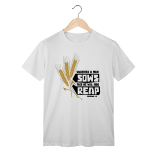 Nome do produto Camisa Cristã Lei da Semeadura 
