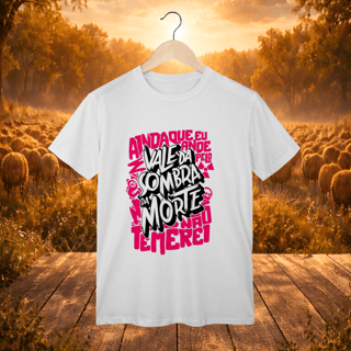 Nome do produto Camisa - Cristã- Não temerei mal algum