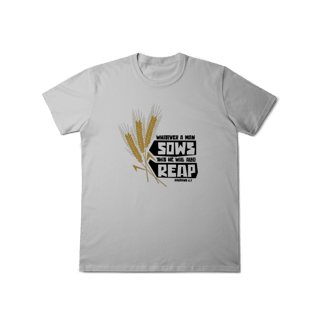 Nome do produto Camisa Cristã Lei da Semeadura 