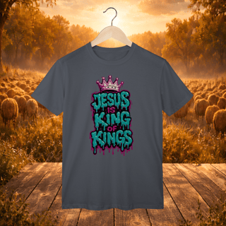 Nome do produto Camisa - Cristã - Jesus is King