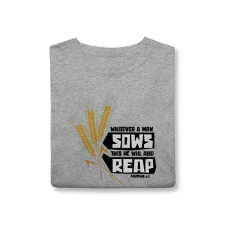 Nome do produto Camisa Cristã Lei da Semeadura 