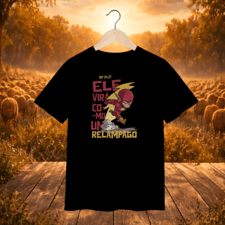 Nome do produto Camisa - Cristão Infantil Flash