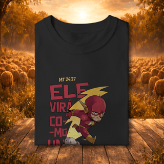 Nome do produto Camisa - Cristão Infantil Flash