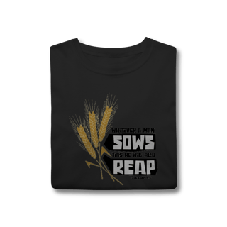 Nome do produto Camisa Cristã Lei da Semeadura 