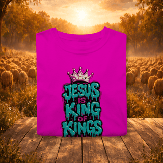 Nome do produto Camisa - Cristã - Jesus is King