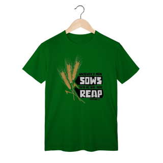 Nome do produto Camisa Cristã Lei da Semeadura 