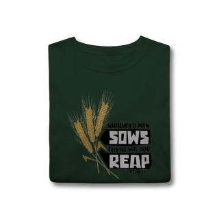 Nome do produto Camisa Cristã Lei da Semeadura 