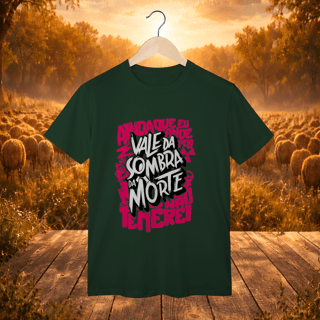 Nome do produto Camisa - Cristã- Não temerei mal algum