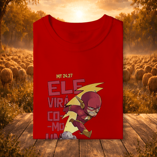 Nome do produto Camisa - Cristão Infantil Flash