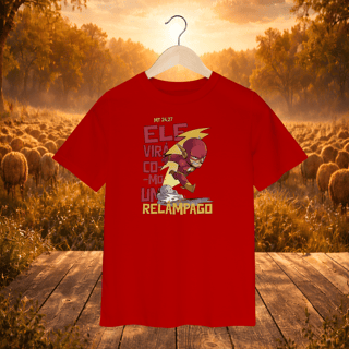 Nome do produto Camisa - Cristão Infantil Flash