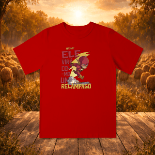 Nome do produto Camisa - Cristão Infantil Flash