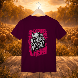 Nome do produto Camisa - Cristã- Não temerei mal algum