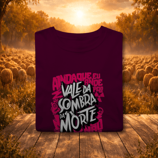 Nome do produto Camisa - Cristã- Não temerei mal algum