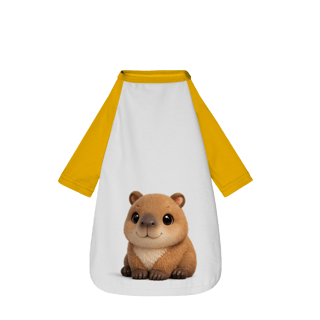 Nome do produto Camisa Pet Dog Com estampa Capivara