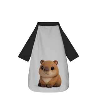 Nome do produto Camisa Pet Dog Com estampa Capivara