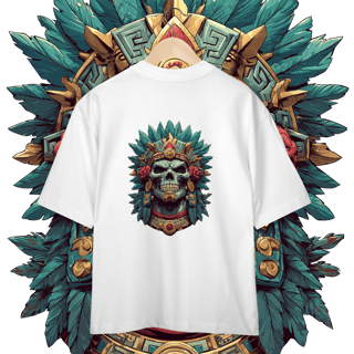 Nome do produto BOILER Oversized - Caveira Apache