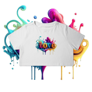 Nome do produto DNA Cropped Love