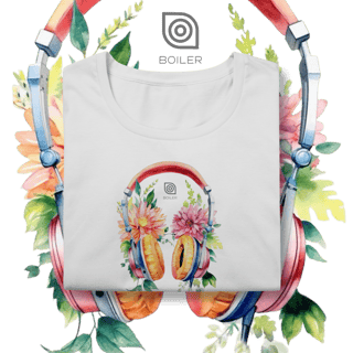 Nome do produto BOILER Feminina Fone Floral