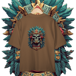 Nome do produto BOILER Oversized - Caveira Apache